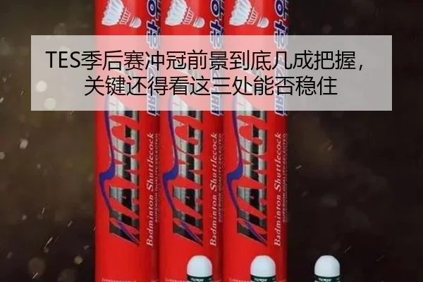 TES季后赛冲冠前景到底几成把握，关键还得看这三处能否稳住